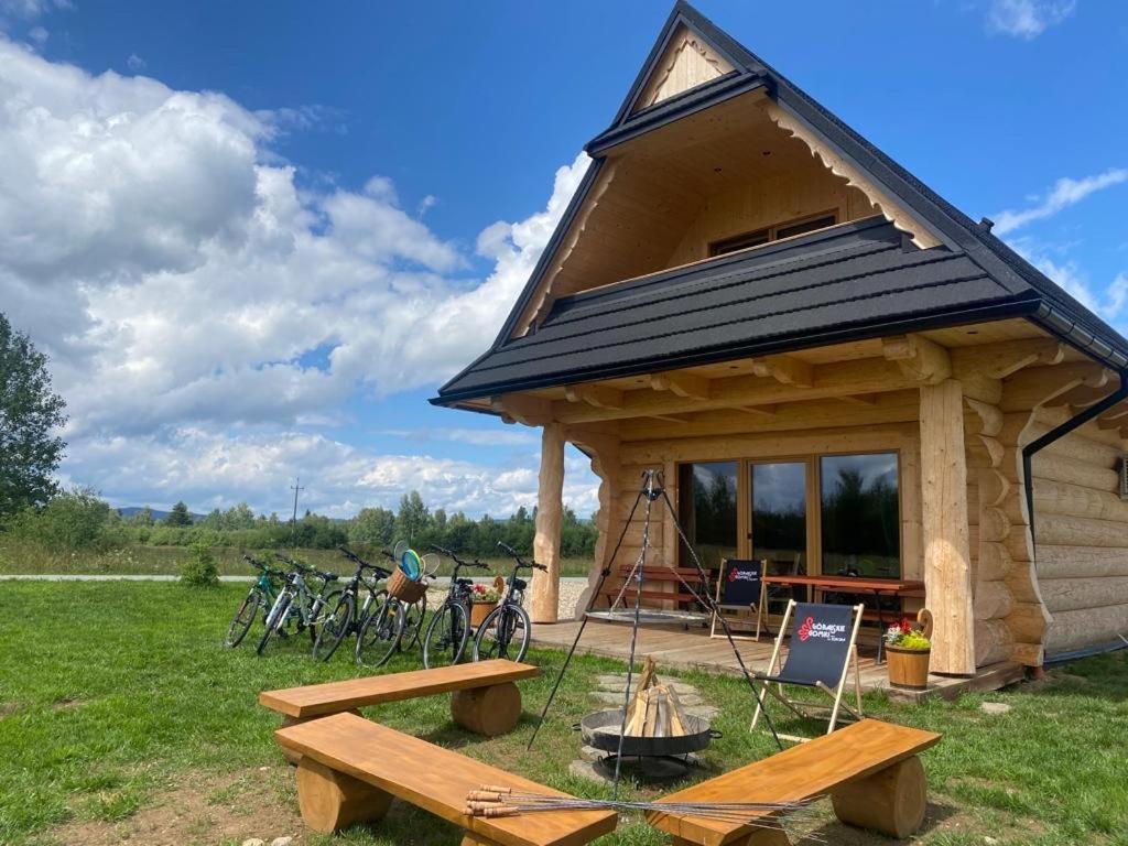Goralskie Domki U Topora Czarny Dunajec Exterior photo